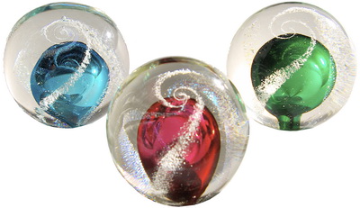 trio of spheres